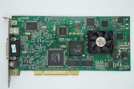 Matrox 迈创 RTX100视频采集卡（MGA-G550-B芯片32MB）